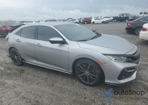 2021 Honda Civic Sport from USA, damaged, VIN SHHFK7H42MU211761